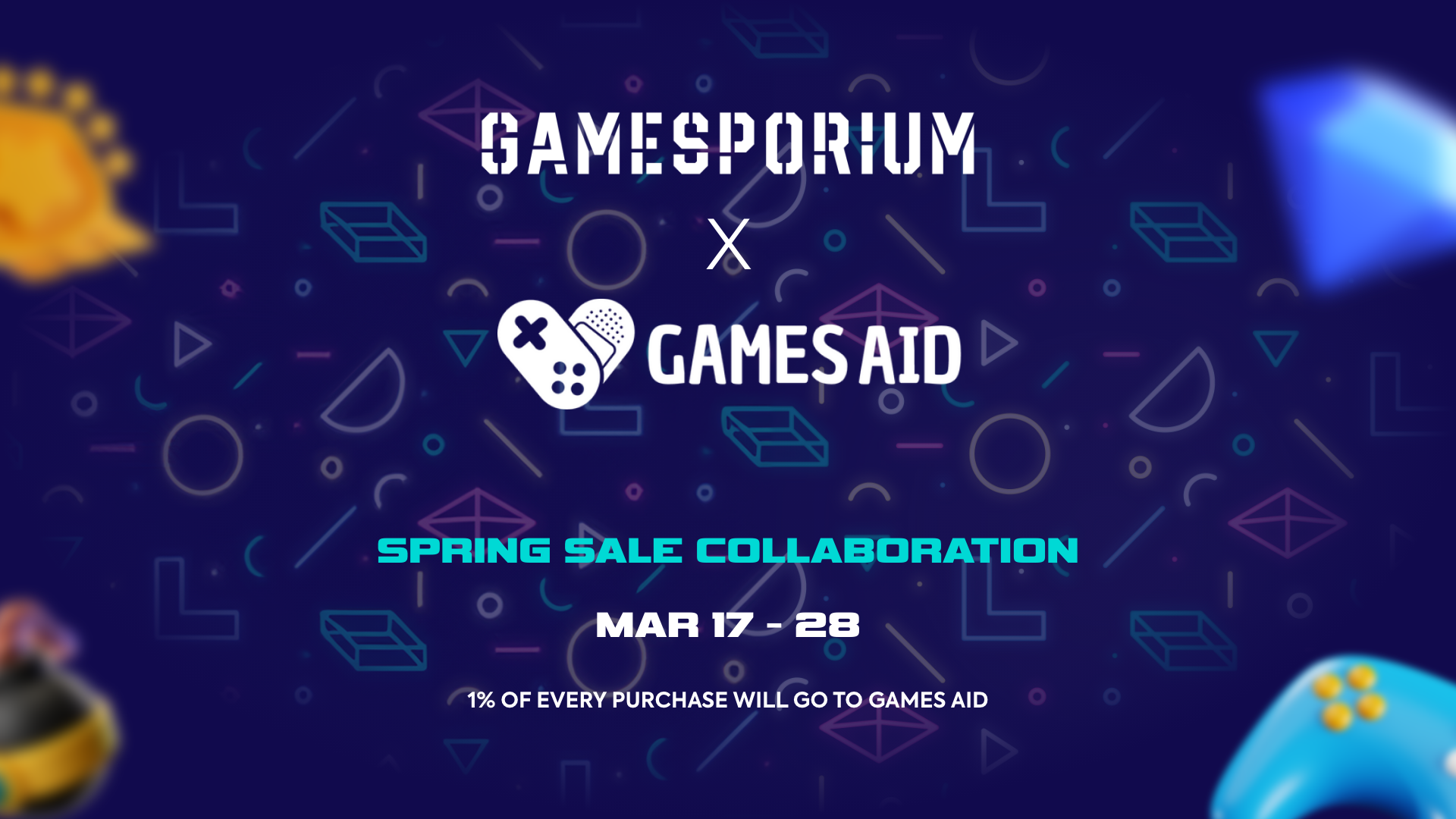 Spring Sale & Giving Back: Our Partnership with GamesAid UK