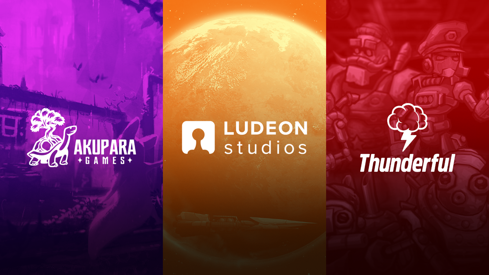 Expanding Our Universe: Welcoming Akupara, Ludeon & Thunderful to Gamesporium