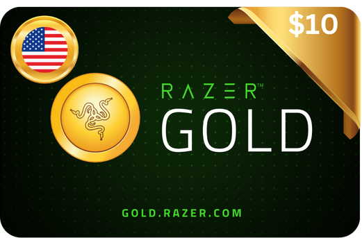Razer Gold Global Gift Card 10 USD - USA