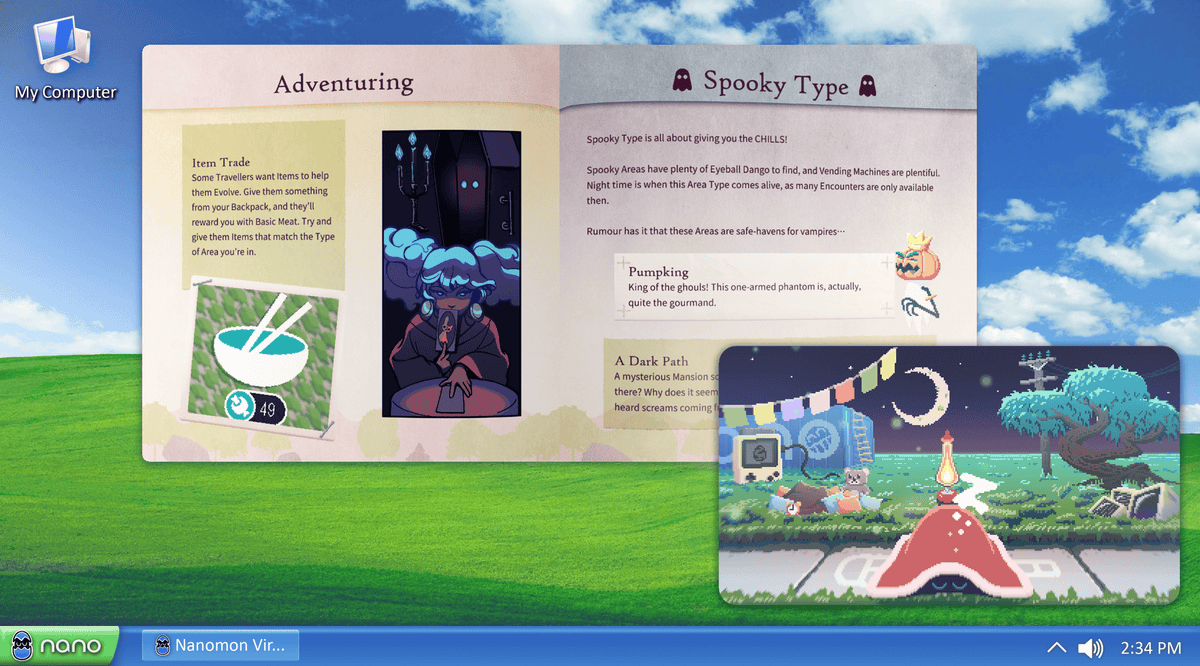 Nanomon Virtual Pet