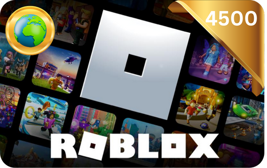 بطاقة هدايا Roblox 4500 Robux GLOBAL