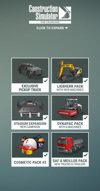 Construction Simulator - Year 2 Season Pass