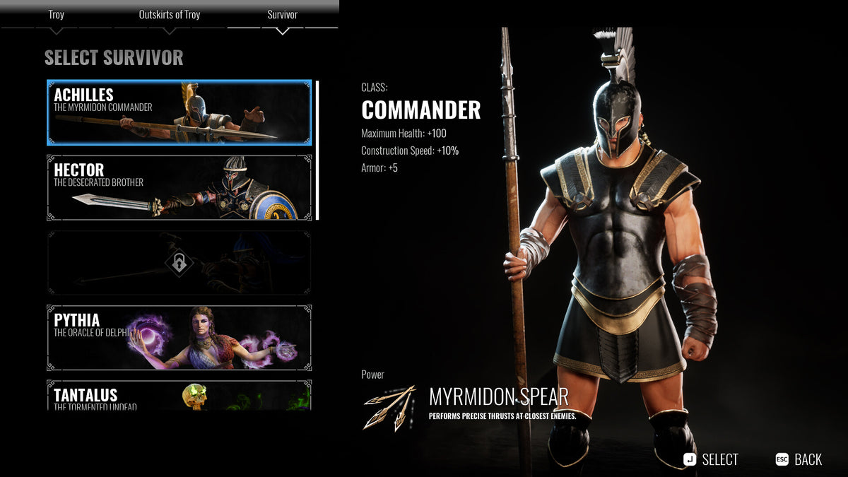 Achilles: Survivor