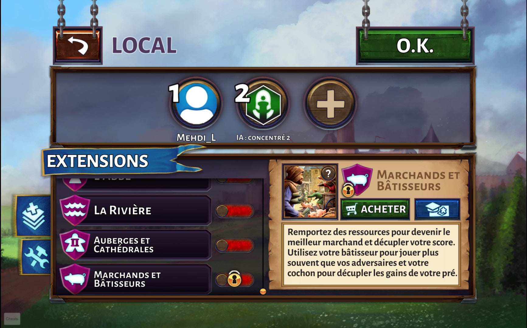 Carcassonne - Traders & Builders