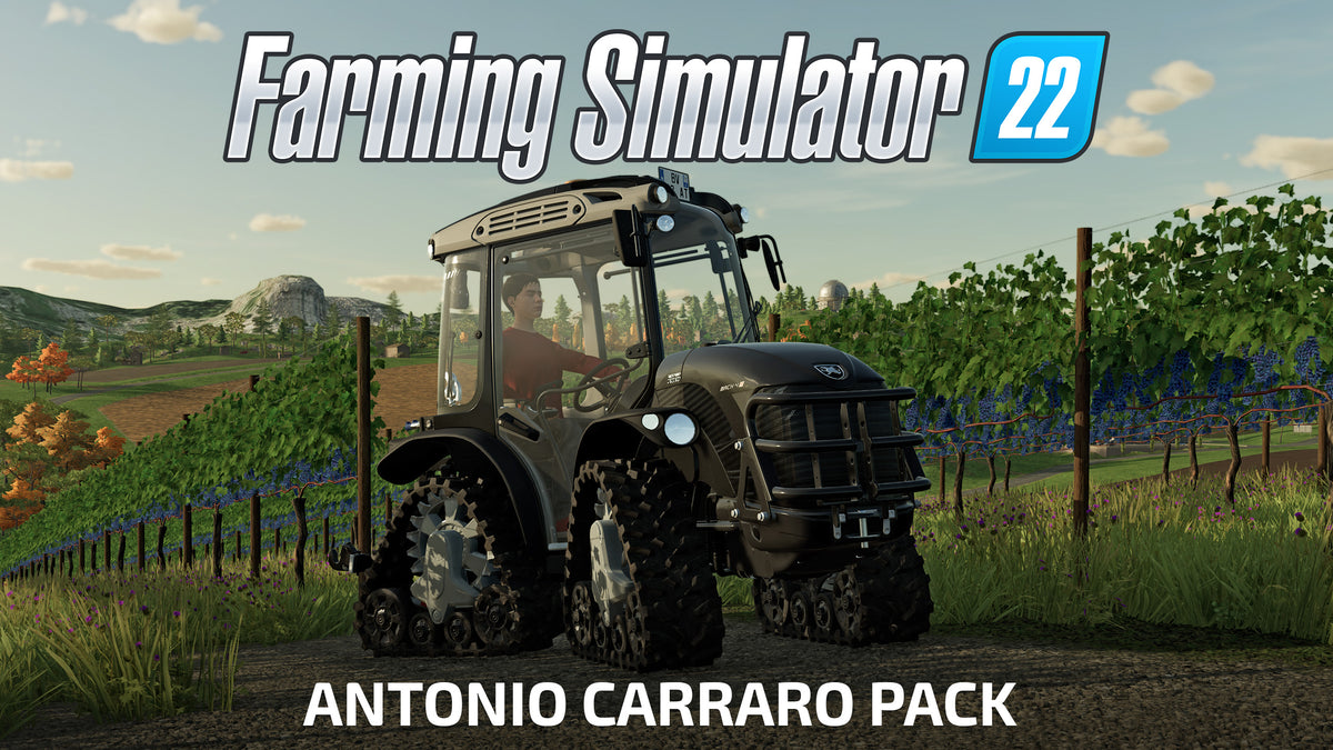 Farming Simulator 22: ANTONIO CARRARO Pack