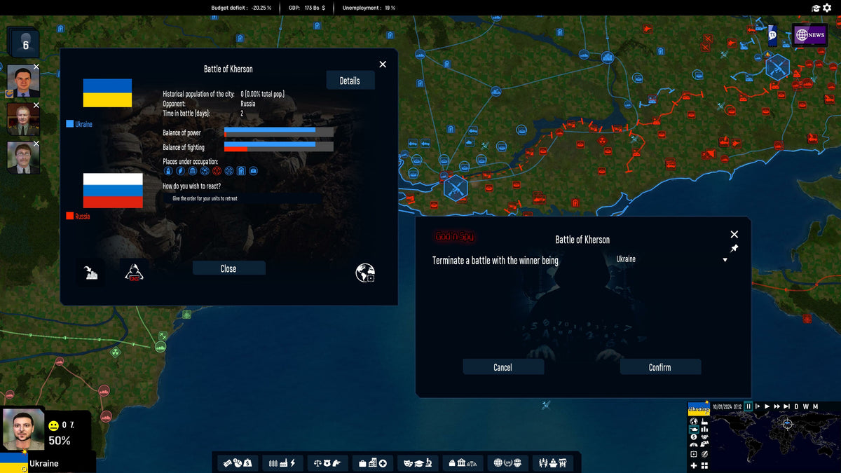 God'n Spy Add-on - Geo-Political Simulator 5