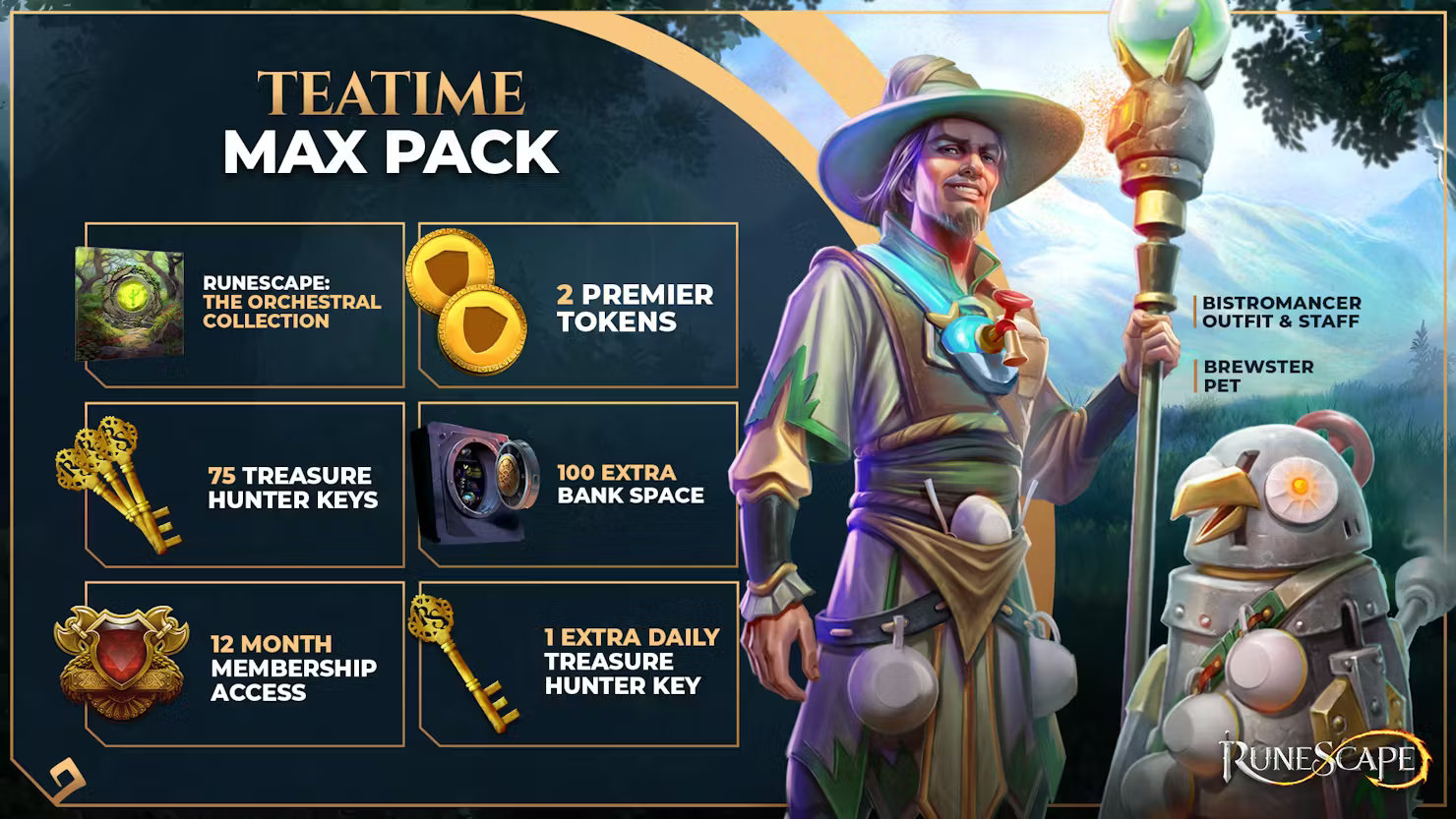 RuneScape Teatime Max Pack