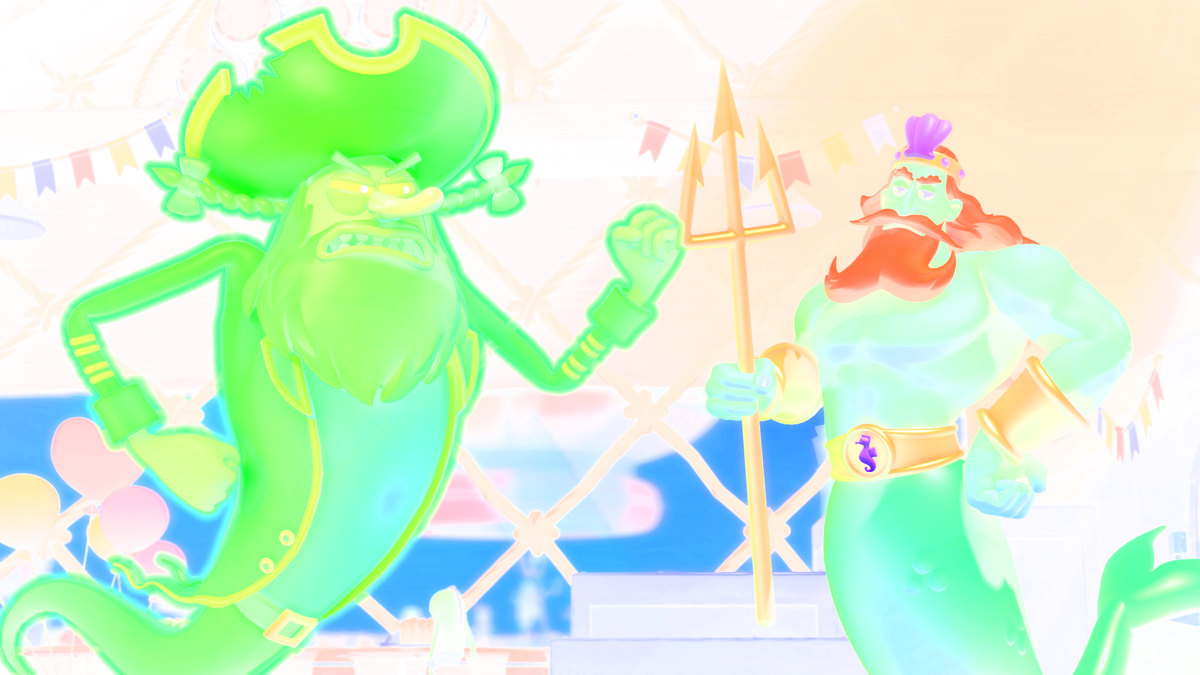 Spongebob SquarePants Titans of the Tide Ghostly Digital Edition