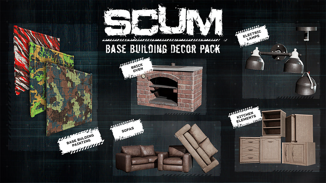 SCUM Base Building Decor