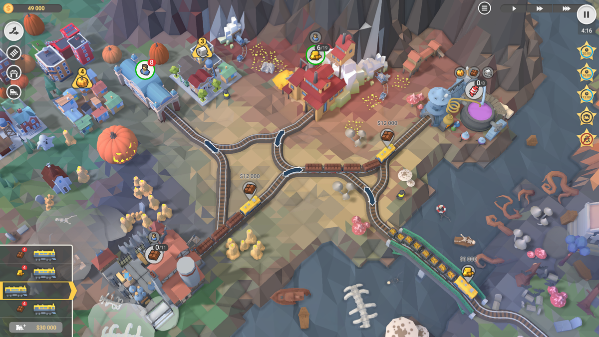 Train Valley 2: Workshop Gems - Sapphire