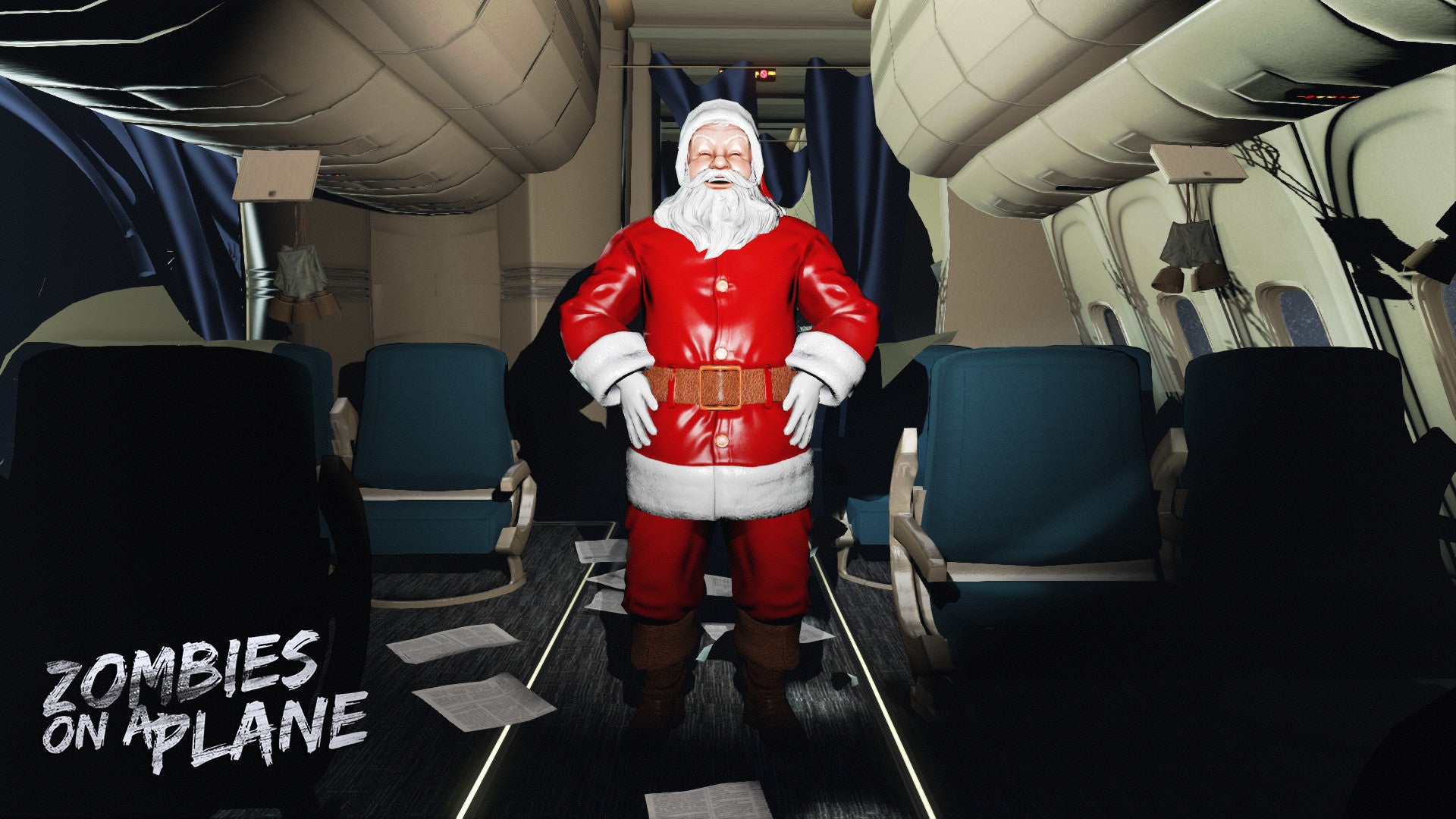 Zombies on a Plane - Santa