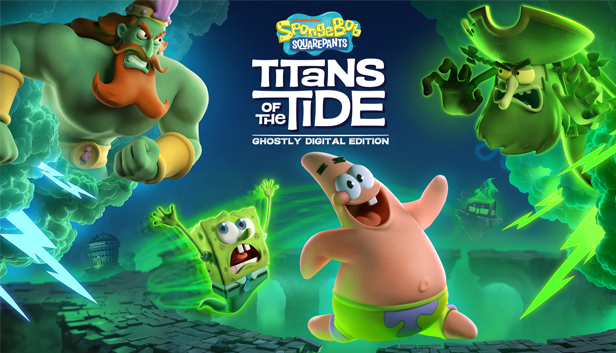 Spongebob SquarePants Titans of the Tide Ghostly Digital Edition