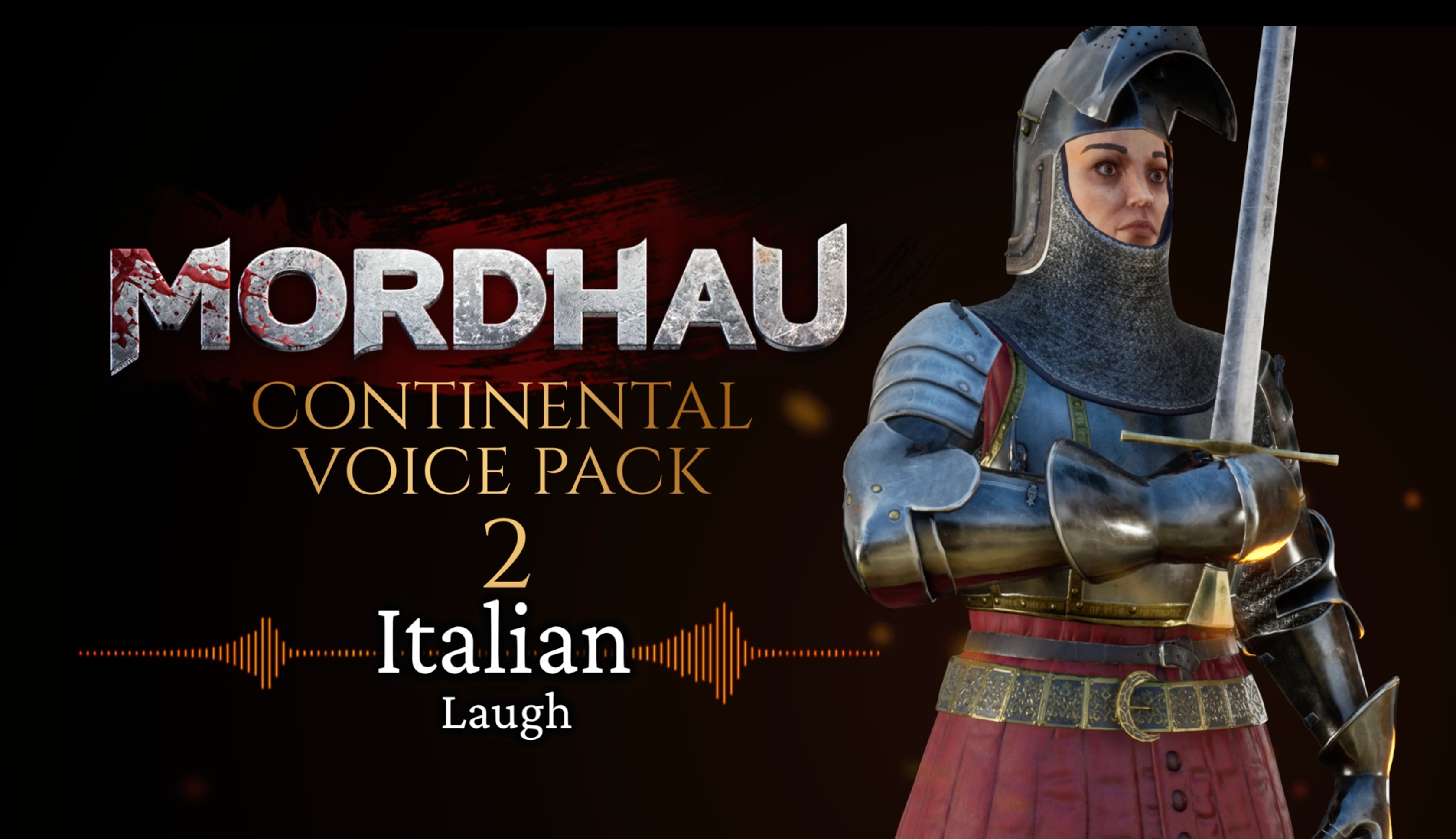 MORDHAU - Continental Voice Pack 2 Italian