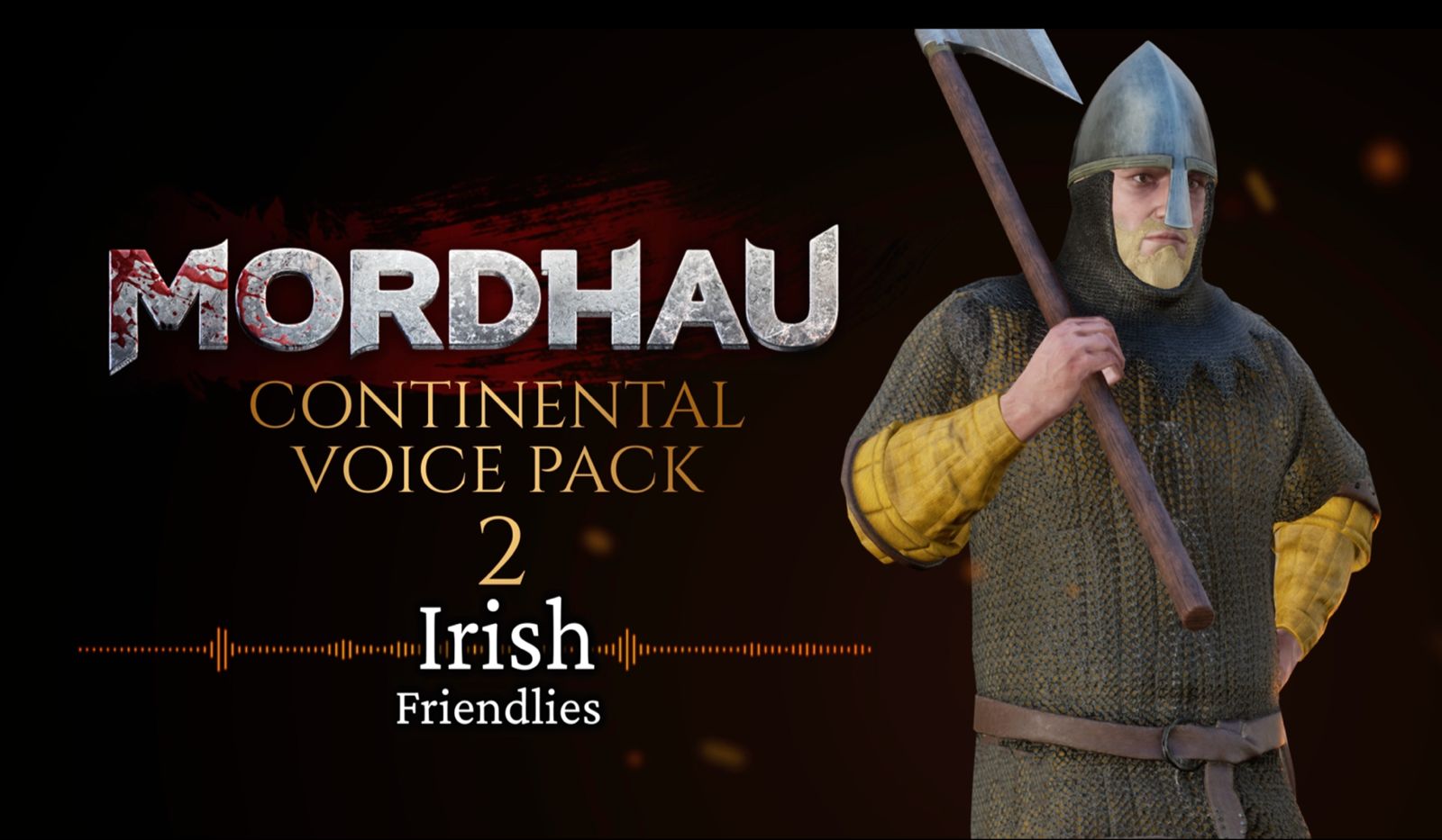 MORDHAU - Continental Voice Pack 2 Irish
