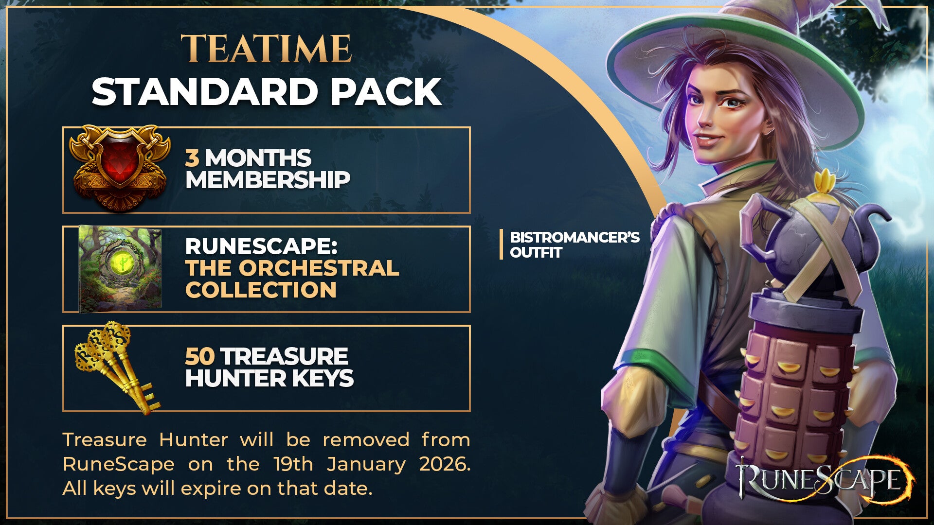 RuneScape Teatime Standard Pack