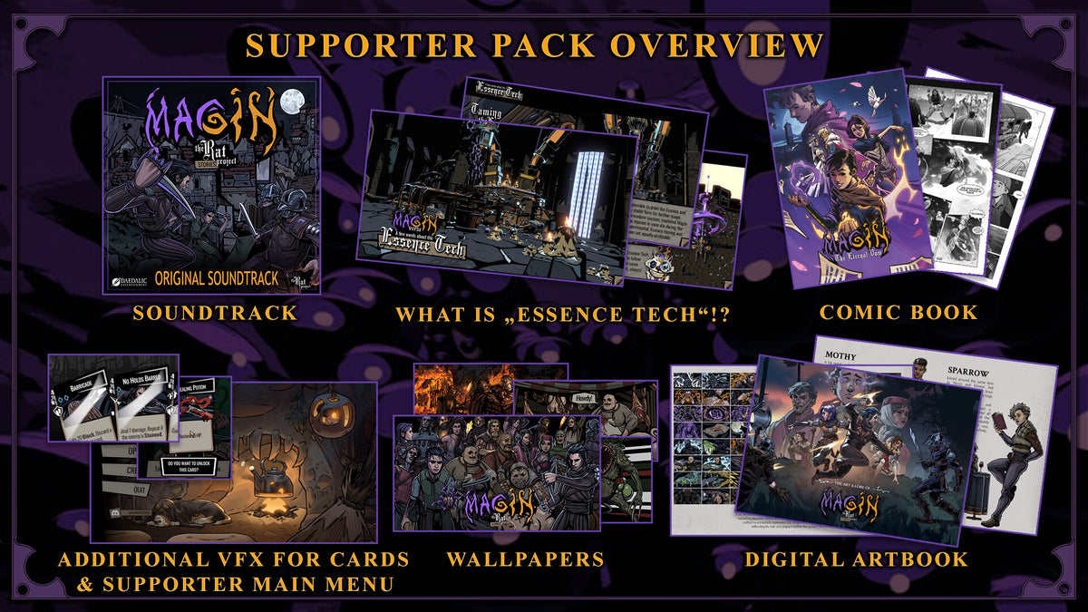 Magin: The Rat Project Stories - Supporter Pack