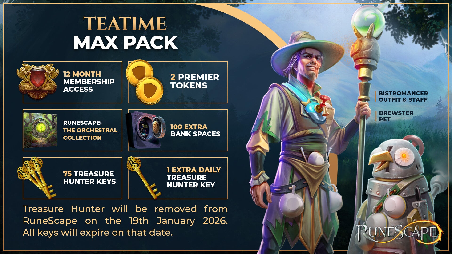 RuneScape Teatime Max Pack