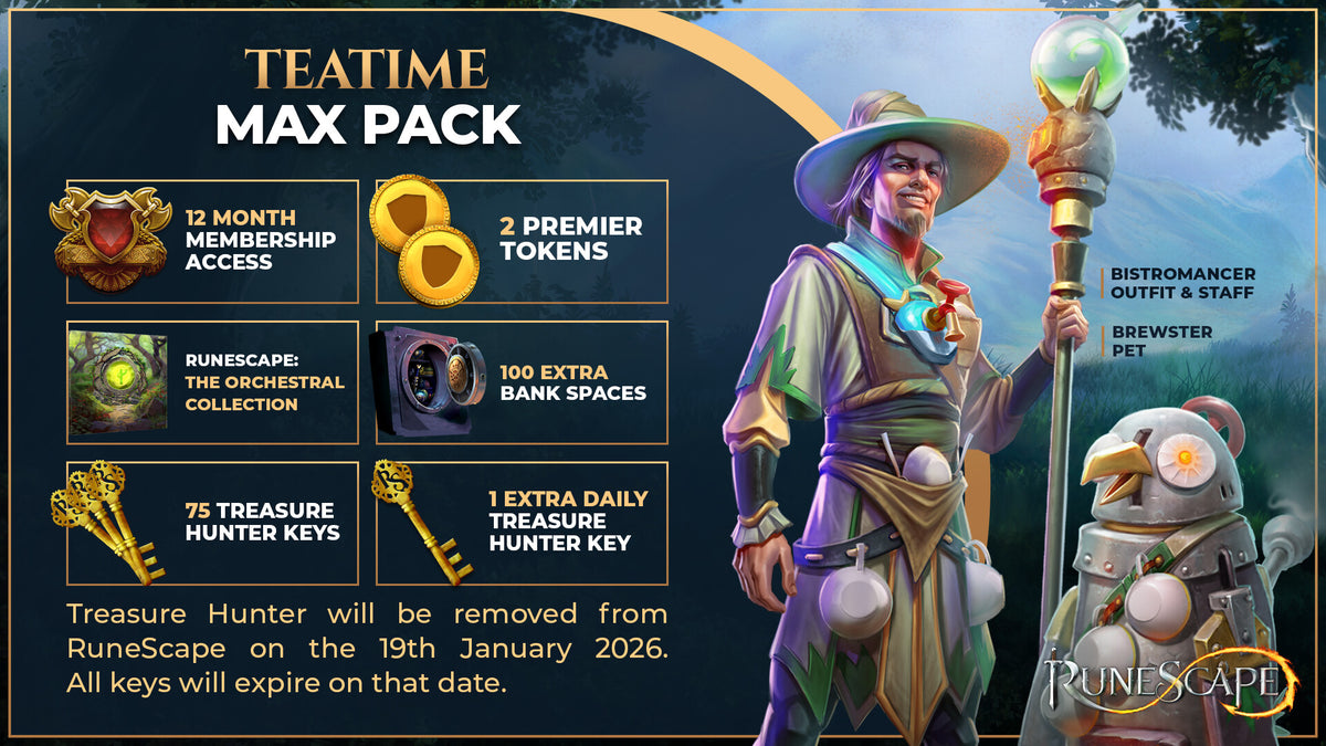 RuneScape Teatime Max Pack