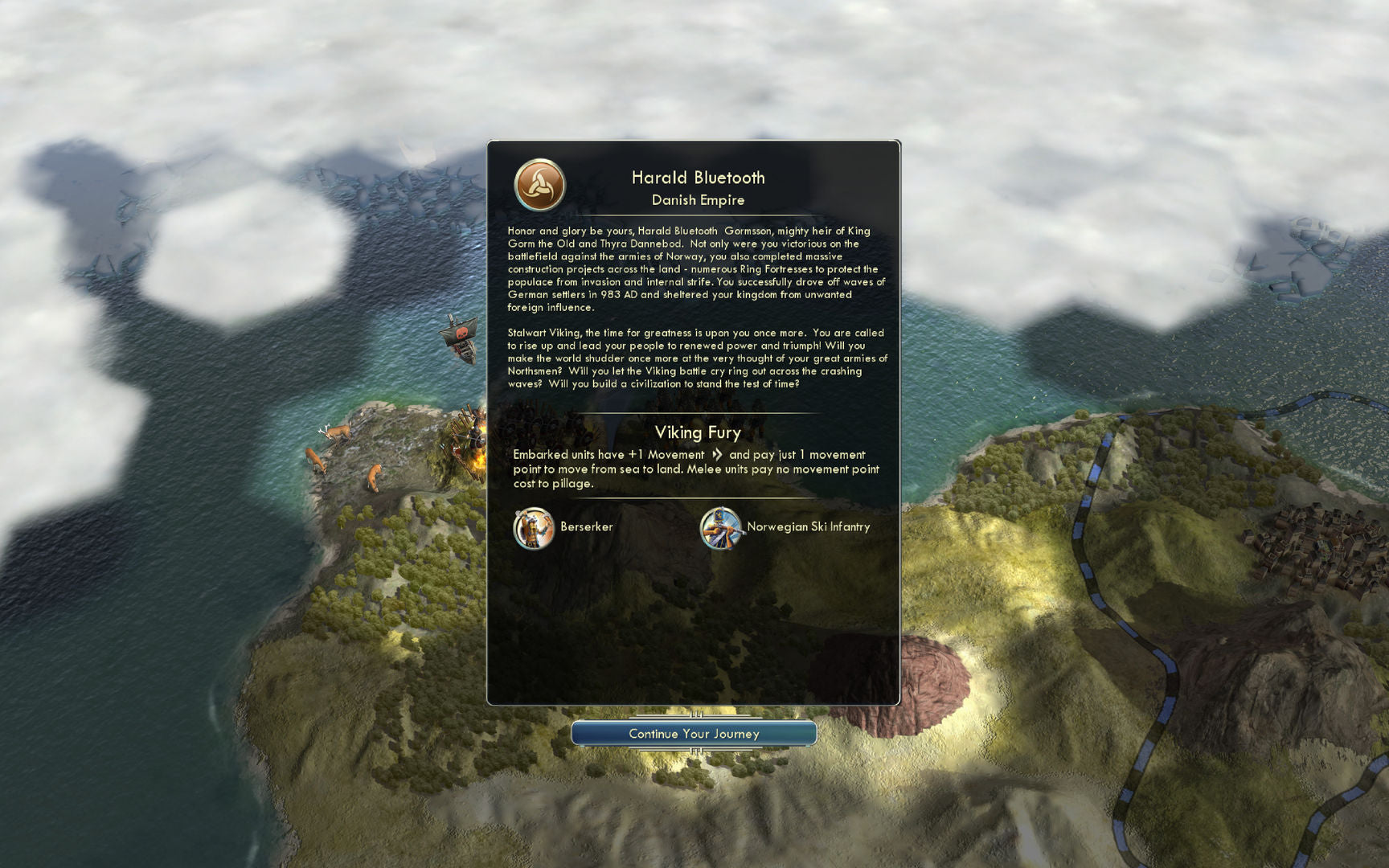 Civilization V - Civ and Scenario Pack: Denmark (The Vikings)