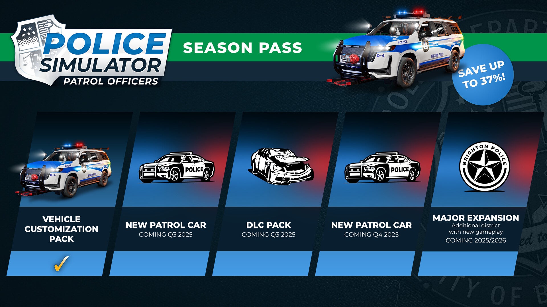Police Simulator: Patrol Officers - Season Pass