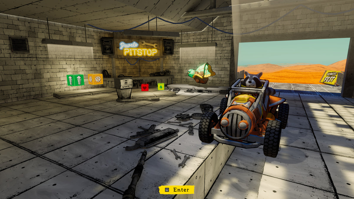 SCHROTT: Roguelike Racer