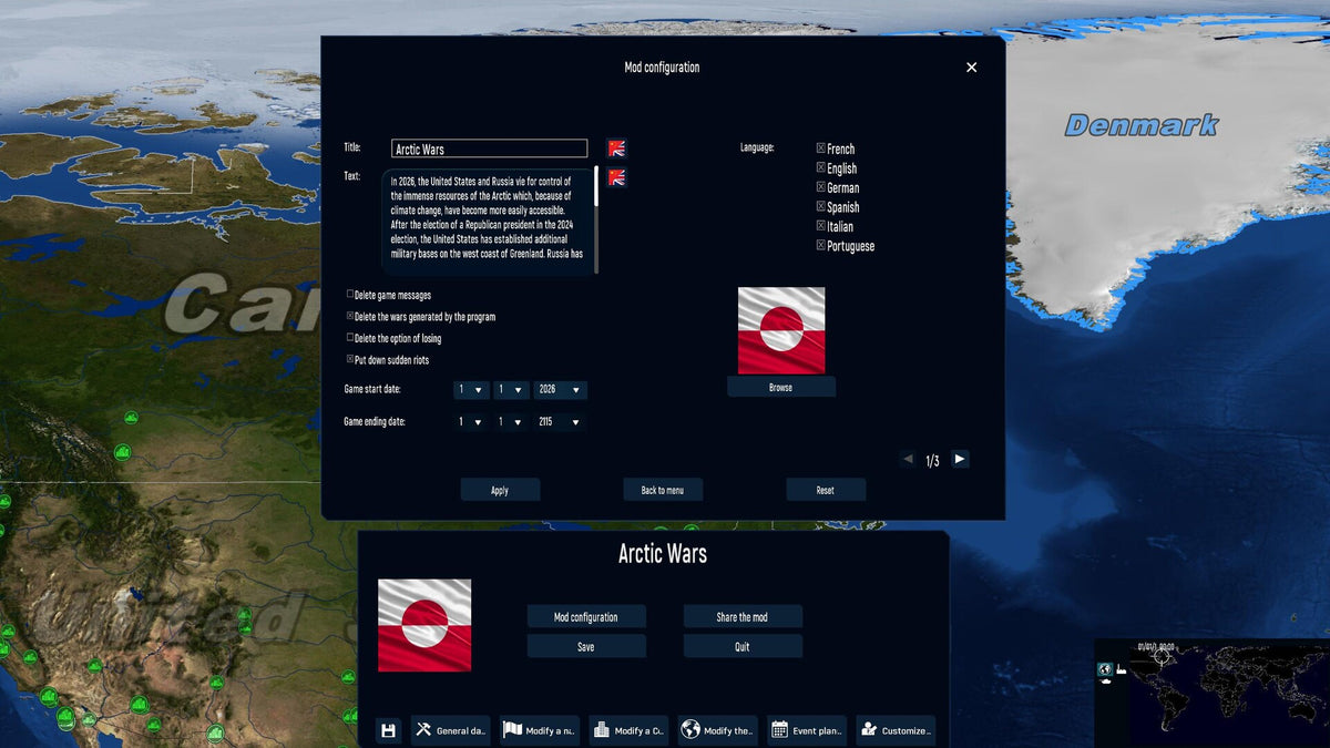 Modding Tool Add on for Geo-Political 2026 Edition