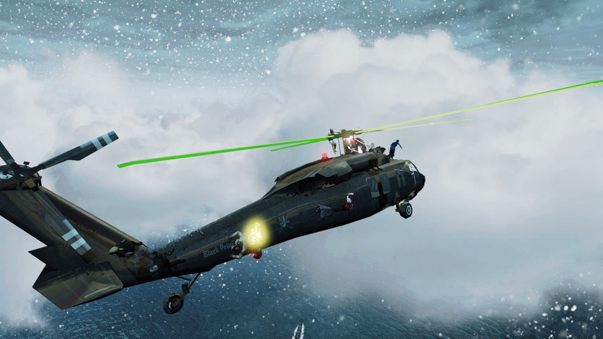 Zombies on a Plane - Helicopter