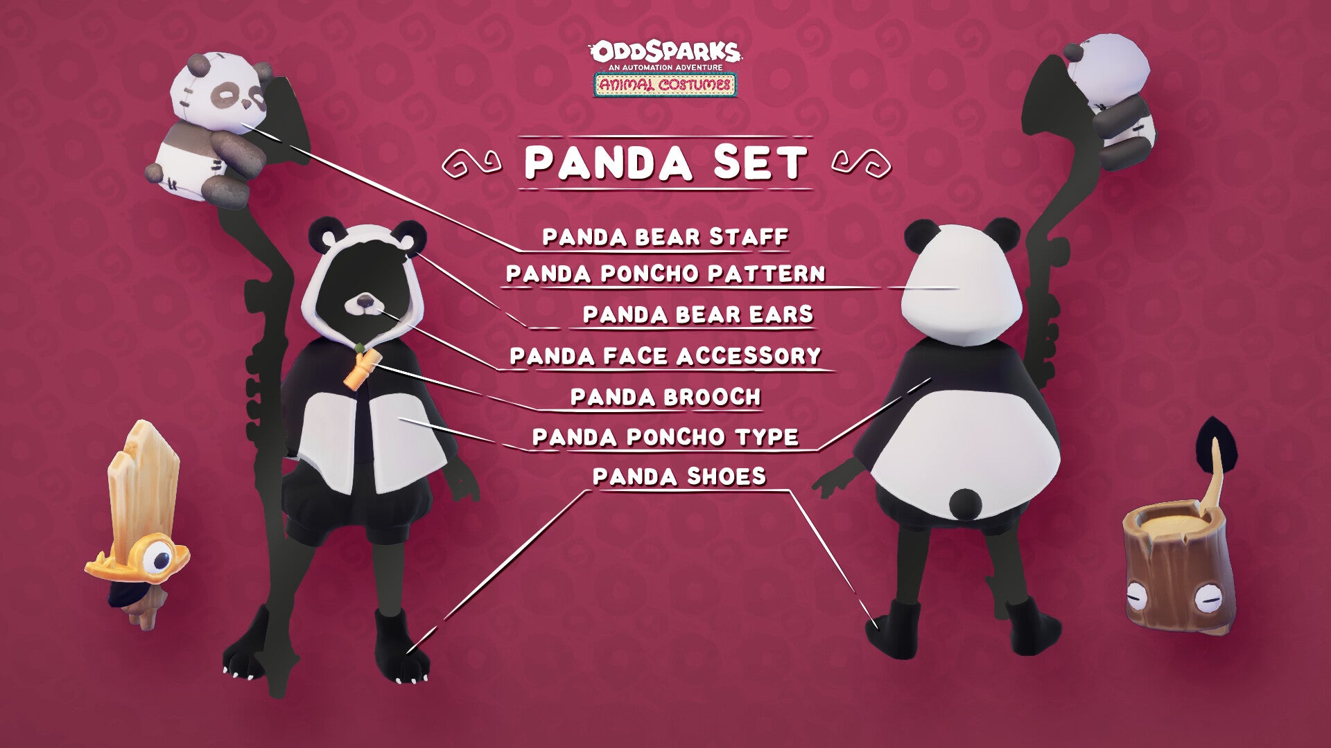 Oddsparks: An Automation Adventure - Tailor's Animal Costumes Pack