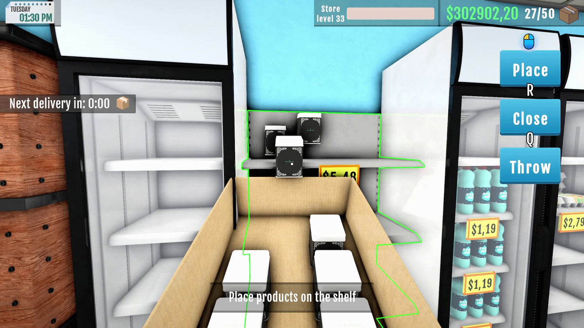 Shopkeeper: My First Supermarket