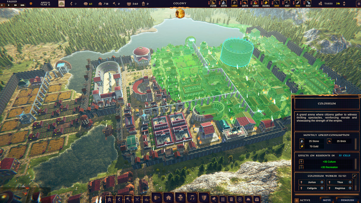 Roman Triumph: Survival City Builder