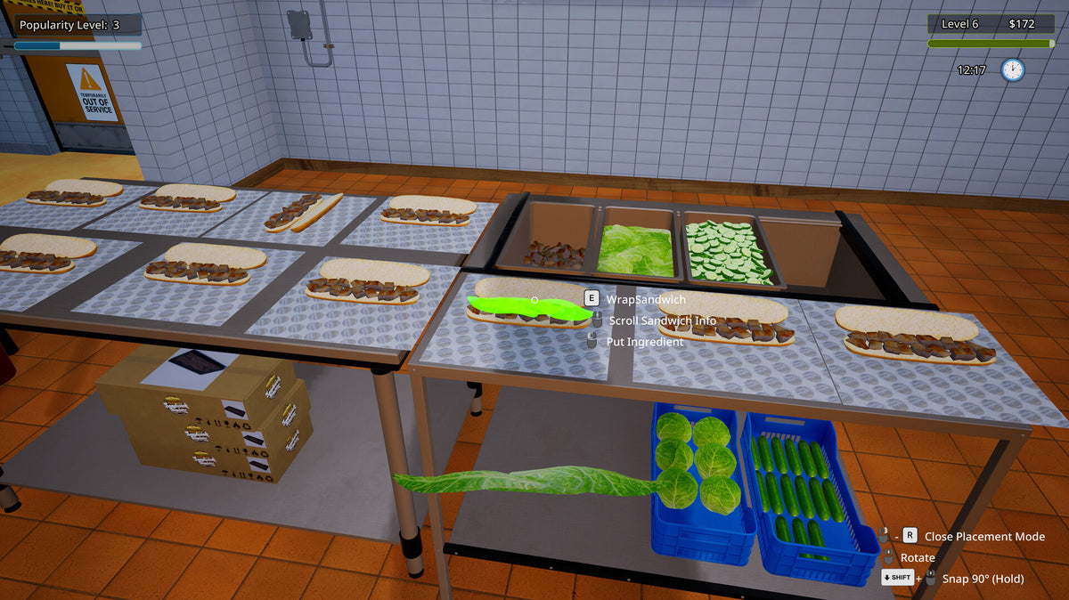Sandwich Simulator