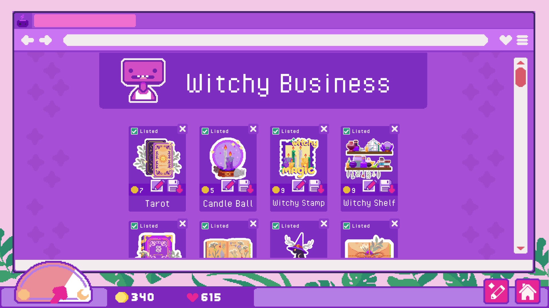 Sticky Business: Book of Shadows