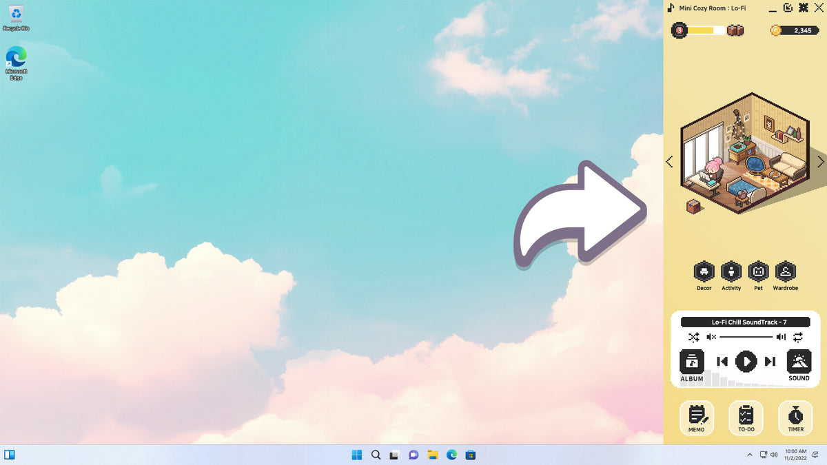 Mini Cozy Room: Lo-Fi