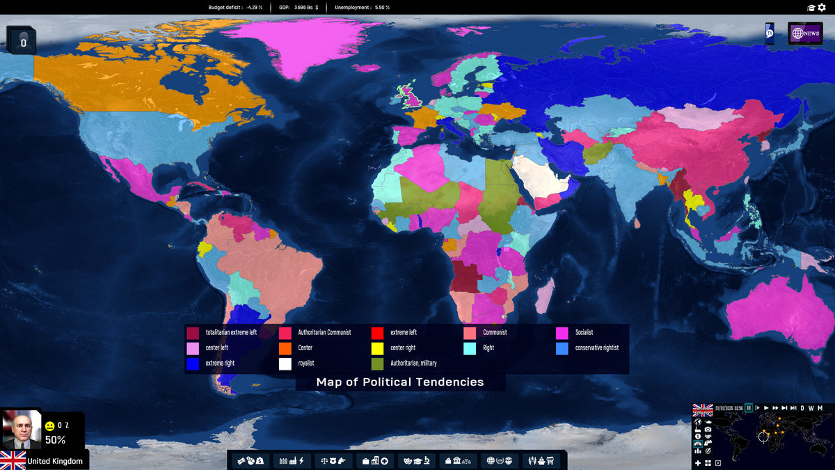 Geo-Political Simulator 2026 Edition